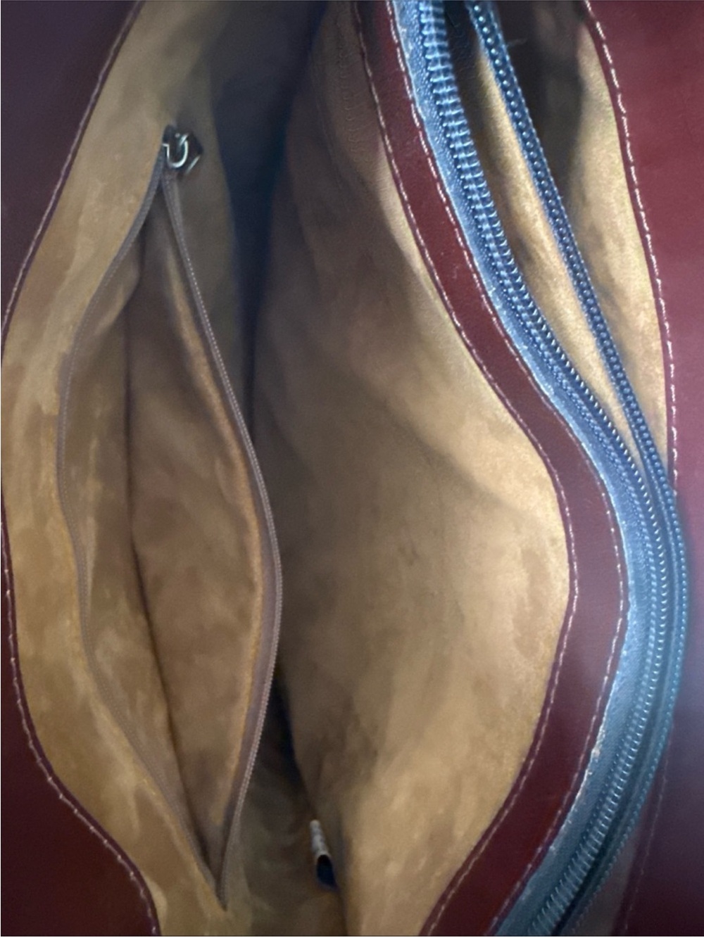 Patricia Nash Deep Chestnut Leather Shoulder Bag - Picture 12 of 16